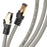 Duronic Ethernet Cable 15M High Speed CAT 8 Patch Network Shielded Lead 2GHz / 2000MHz / 40 Gigabit, CAT8 SFTP Wire, Snagless RJ45 Super-Fast Data - Grey