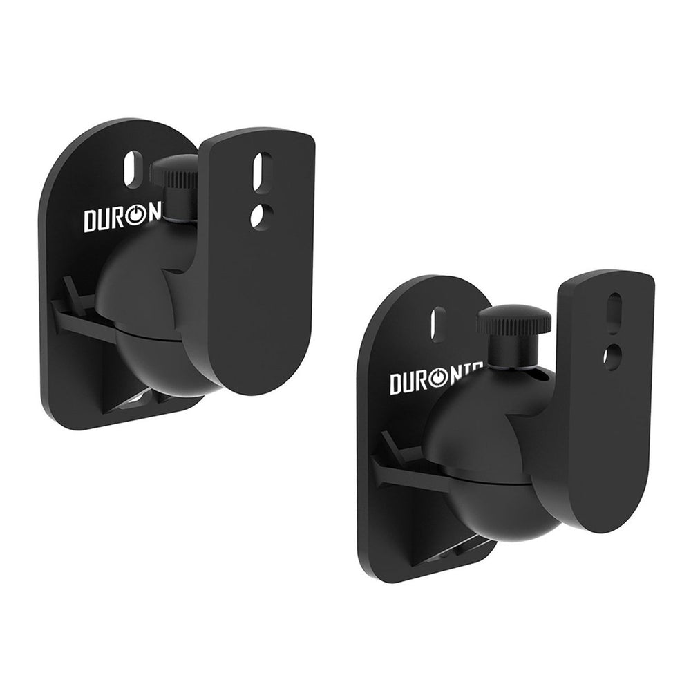 Duronic SPS1010 set of 2 universal wall speaker mount / brackets - 2 Year warranty