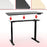 Duronic Sit Stand Desk Frame TM22 BK | Electric Standing Office Table | Frame ONLY | Height Adjustable 71-116cm | Ergonomic Workstation | BLACK | Memory Function | Dual Motor / 2 Stage