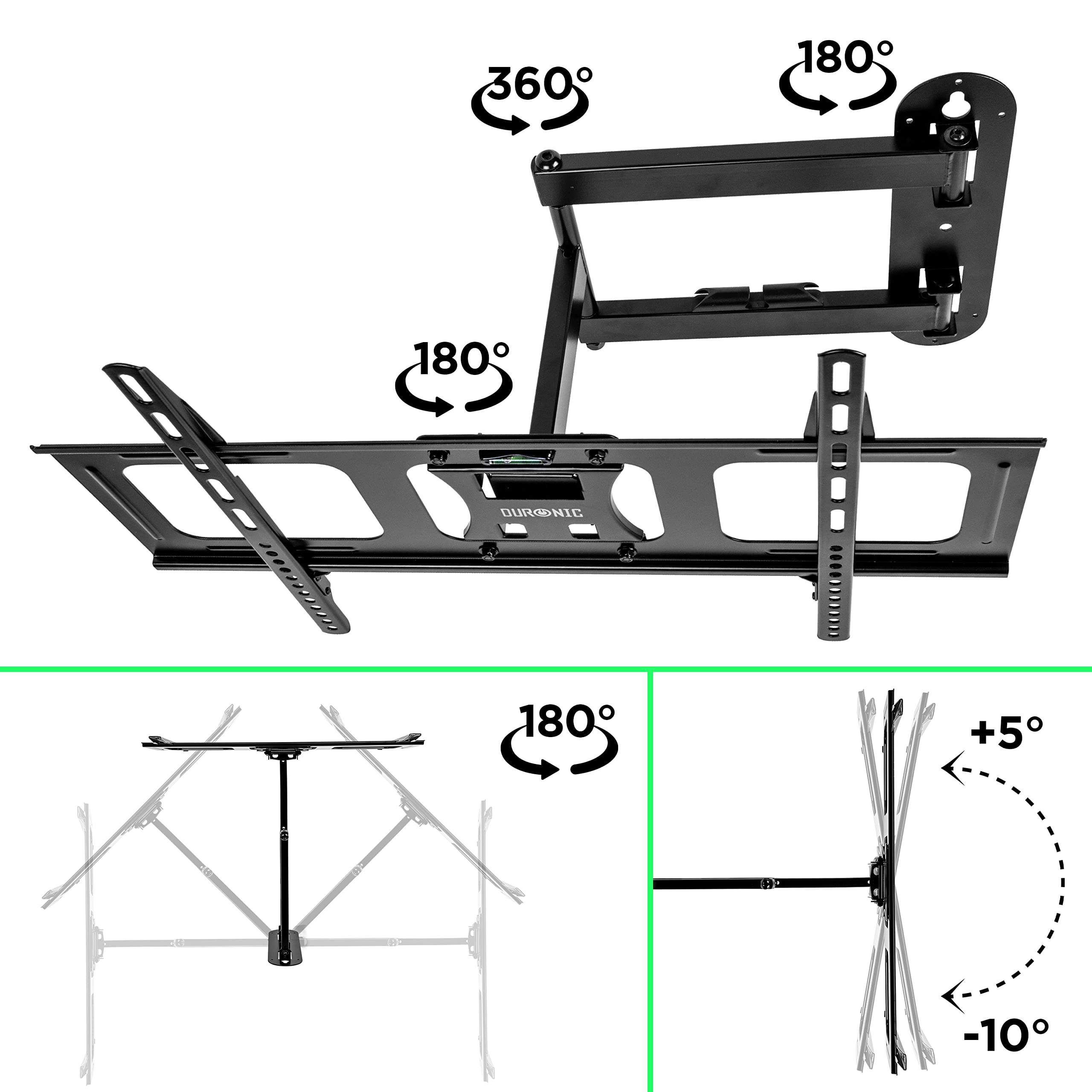 Duronic TVB109M TV Bracket, Wall Mount for 32-70