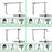 Duronic Sit Stand Desk Frame TM12 WE | Electric Standing Office Table | Frame ONLY | Height Adjustable 71-116cm | Ergonomic Workstation | WHITE | Memory Function | Single Motor / 2 Stage