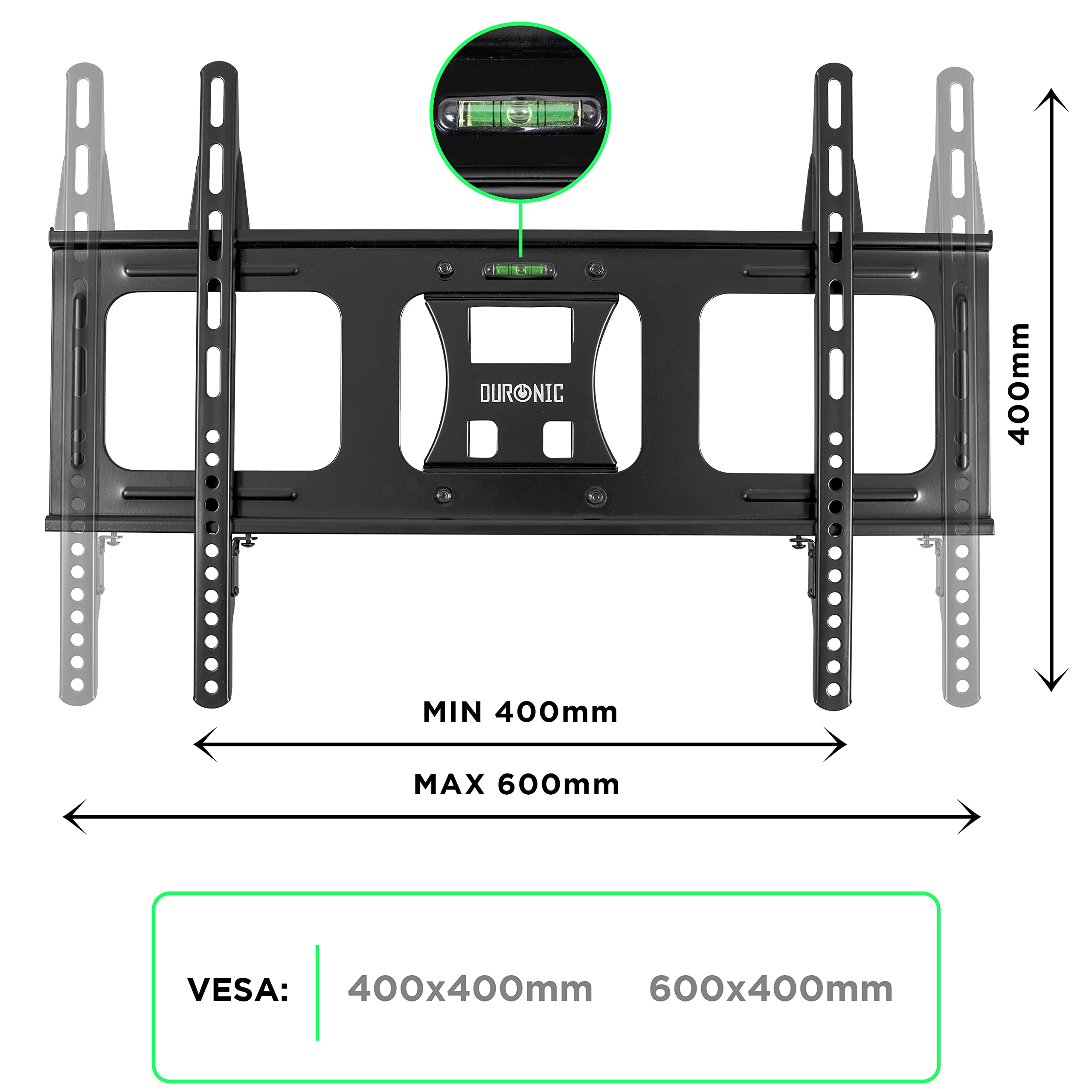 Duronic TVB109M TV Bracket, Wall Mount for 32-70