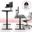 Duronic Sit Stand Desk Frame TM22 BK | Electric Standing Office Table | Frame ONLY | Height Adjustable 71-116cm | Ergonomic Workstation | BLACK | Memory Function | Dual Motor / 2 Stage
