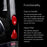 Duronic Upright Vacuum Cleaner VC8 BK Lightweight Handheld Portable Corded Stick Vac Cleaners Hand Held Floor Carpet Upholstery Cleaner with HEPA Filter for Cleaning Dust, Hair in Home & Car