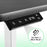 Duronic Sit Stand Desk Frame TM12 WE | Electric Standing Office Table | Frame ONLY | Height Adjustable 71-116cm | Ergonomic Workstation | WHITE | Memory Function | Single Motor / 2 Stage