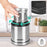 Duronic Electric Blade Coffee Grinder CG421 | 2 in 1 Spice Mill Grinder Kitchen Machine | Wet & Dry Grinding Mini Mill Hopper | 75g/220ml | 200W | 2X Stainless Steel Cups | Beans, Herbs, Nuts…