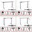 Duronic Sit Stand Desk Frame TM22 WE | Electric Standing Office Table | Frame ONLY | Height Adjustable 71-116cm | Ergonomic Workstation | WHITE | Memory Function | Dual Motor / 2 Stage