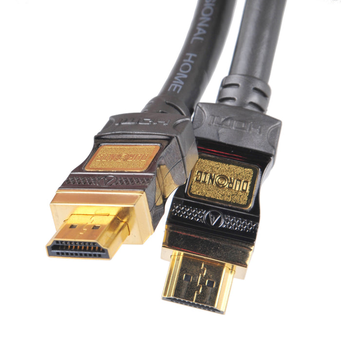 Duronic HDMI Cable HDC50/2 High Speed HDMI 1.4 Cable Gold Plated 1.4 HDMI to HDMI Cable with Ethernet Ideal for PS3, Plasma TVs, LCD and LED TVs, 3D and HD TVs and Sky