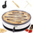 Duronic Electric Crepe Maker PM131 Pancake Maker Machine, Crepe Griddle Grill Pan, Pancake Cooker Hot Plate for Breakfast, American Fluffy Pancakes, French Crepes and Galettes with Creperie Utensils