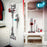 Duronic Cordless Vacuum VC28, 220W Power with Adjustable Suction, HEPA Filter, Cleaning Accessories and Two Rechargeable Lithium Batteries, Lightweight Cleaner for Carpet or Hard Floors