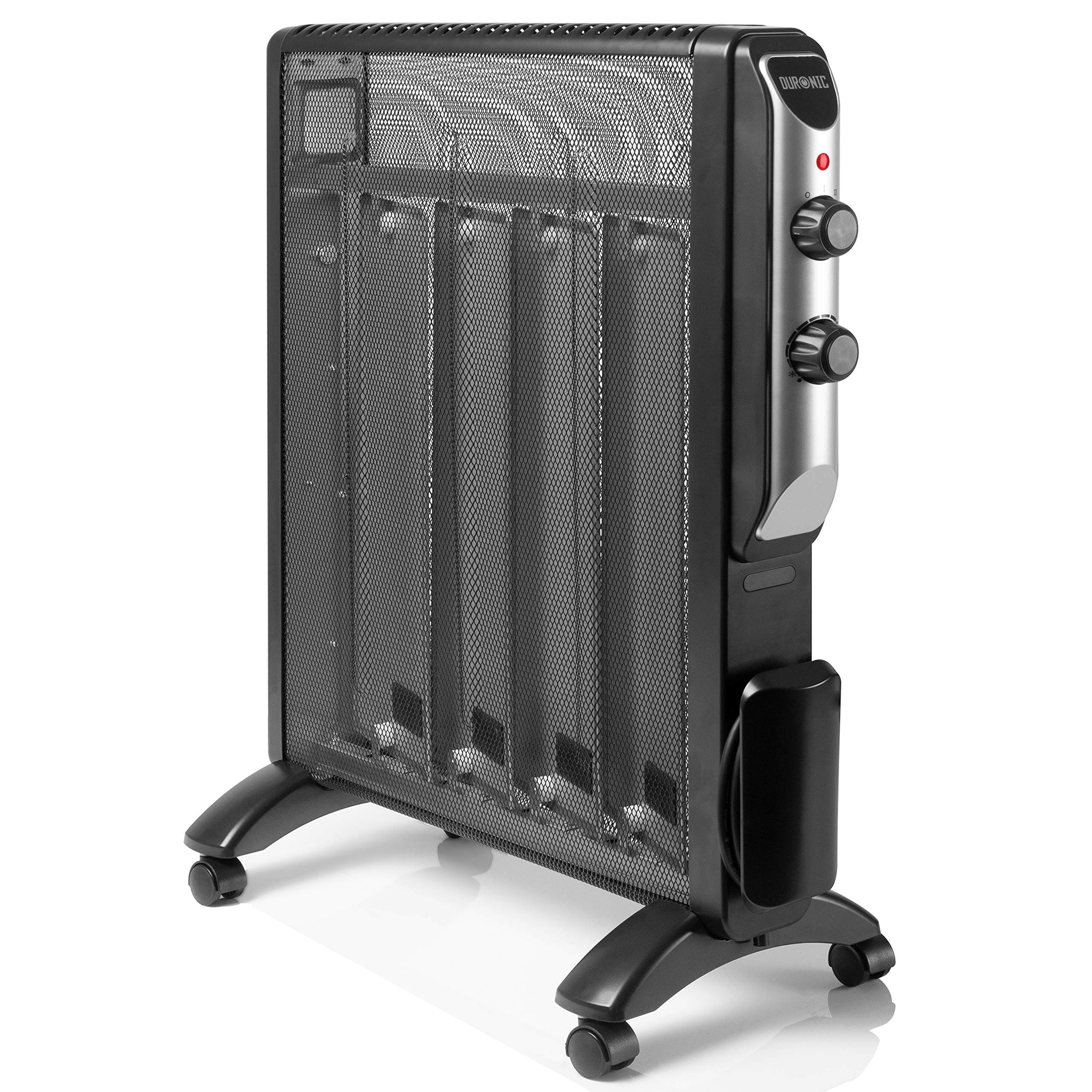 Duronic Electric Heater HV220 Oil Free Convection Heaters, Micathermic Panel Heaters, Portable Mica Panel Heater for Heating up Homes, Bedrooms, Offices & Garage Spaces