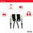 Duronic 2M Aux Audio Cable connecting to phones, cars, speakers, and headphones for versatile use.