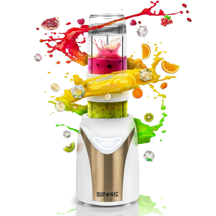 Duronic BL540 portable mini blender for blending fruit, protein shakes, juice, baby food