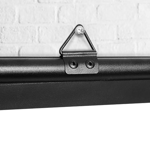 Duronic BPS40 /43 screen for projection installed on wall using screws and fixings provided
