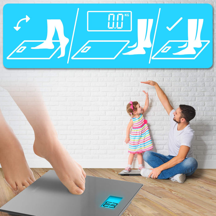 Duronic BS103 digital weighing scale how to use to measure weight for most accurate results