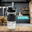 Duronic Blender Spare Bottle with a black lid, carrying handle, and a textured black grip featuring "Shake Bottle" and "Smoothie Maker"