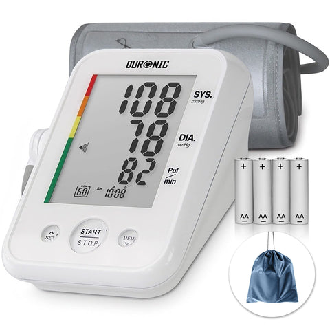 Duronic Blood Pressure Monitor with bag and battery