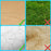 Duronic Body Scales showing wood and marble as suitable, while grass and shag carpet are not.