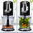 Duronic CH57 BK with interchangeable dual and quad blades for chopping or grinding ingredients like nuts and vegetables