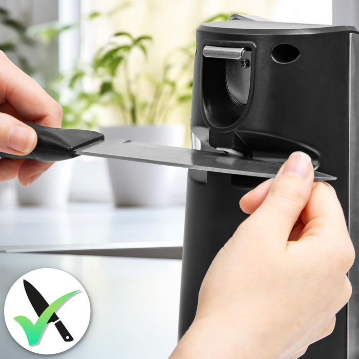 Duronic CO60 3 in 1 electric can opener with built-in knife sharpener for added convenience