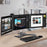 Duronic Computer Monitor Arms Stand with 3 monitor
