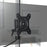 Duronic Computer Monitor Arms Stand with a transparent display background.