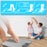 Duronic Digital Bathroom Body Scales showing how to weigh accurately for a healthy family.