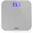 Duronic Digital Bathroom Body Scales  with a purple backlit LCD screen displaying 127.8 lb.