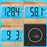 Duronic Digital Bathroom Scales showing weight in pounds, kilograms, and stone with a unit toggle button.