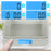 Duronic Digital Kitchen Scales showing four measurement modes: grams, milliliters, pounds, and fluid ounces.