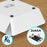 Duronic Digital Kitchen with 2 triple A battery and non slip 