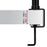 Duronic Dual Monitor Arms adjusting to fit table thicknesses from 0.5cm to 6.8cm.