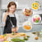 Duronic Electric Hand Blender used to blend different ingredients for recipe