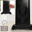 Duronic Electric Heaters showing 59-inch power cord neatly wrapped around its storage organizer.