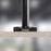 Duronic Grommet 3 clamp base securely attached to a light wood desk surface.