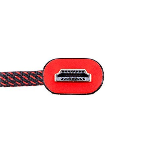 Duronic HDMI 2.0 Cable showing the gold-plated connector head.