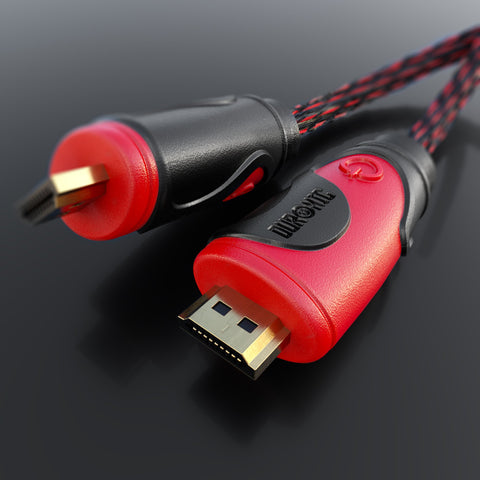 Duronic HDMI 2.0 Cable with gold-plated connectors for premium video connection..