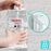 Duronic Hand Gel Wall-Mounted Dispenser with anti-theft locking mechanism and 75% alcohol gel bottle.