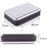 Duronic Hard Drive Case with diagonal ridges, measuring 16cm by 11cm by 4.5cm.