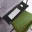 Duronic Keyboard Drawers with white keyboard and mouse next to green chair.