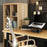 Duronic Laptop Stand in a minimalist home office setup