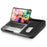 Duronic Laptop Tray with Cushion with cushion base, built-in mouse pad, and tablet holder slot.
