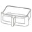 Duronic Large Drawer drawn