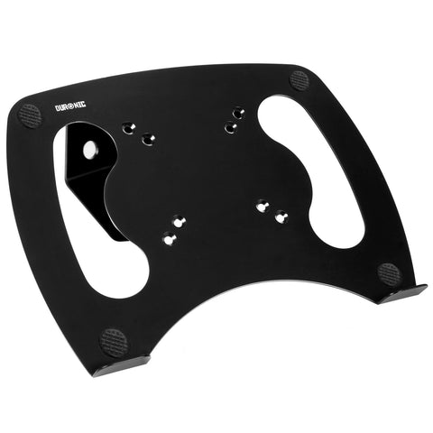 Duronic Monitor Arm Laptop Attachment Stand featuring textured non-slip grips.