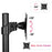 Duronic Monitor Arm Stand VESA Head showing 360-degree rotation, 15-degree tilt, and VESA compatibility graphics.
