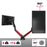 Duronic Monitor Arm Stand supporting up to 17.6 lbs and 360-degree rotation.