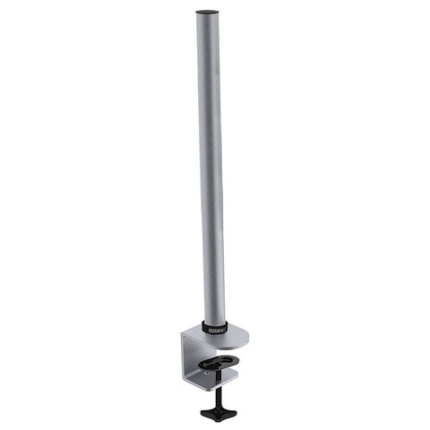Duronic  Monitor Arm Stand with an adjustable C-clamp for ergonomic office workspace setups.