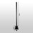 Duronic Monitor stand Pole with an 11cm heavy-duty adjustable clamp base.