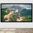 Duronic Projector Screen in white background