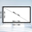 Duronic Projector Screen showing total frame width 278cm and height 161cm.